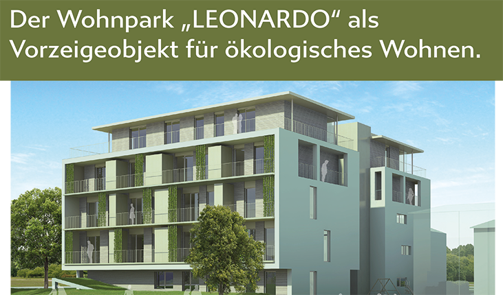 Einladung zur Projektvorstellung – Öko-Neubauprojekt „LEONARDO“