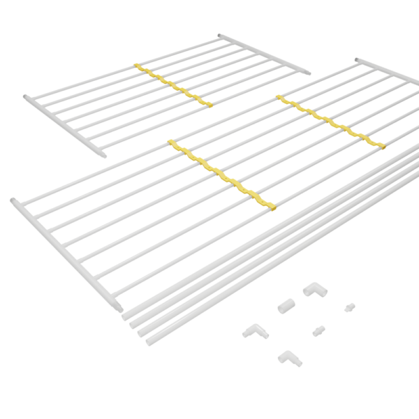 Deckenheizung Set 25 m² - Rohrabstand 8cm - Basis