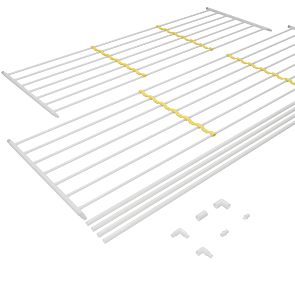 Wandheizung Set 50 m² - Rohrabstand 8cm - Basis