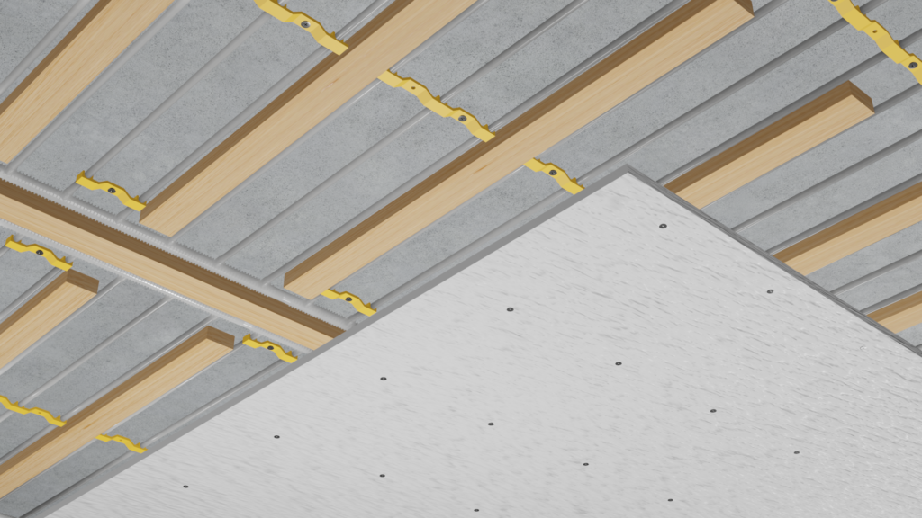 Ceiling heating drywall panel