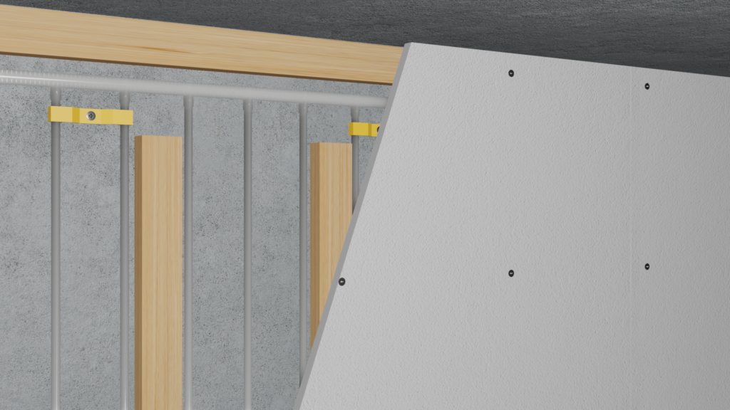 Wall heating drywall panel